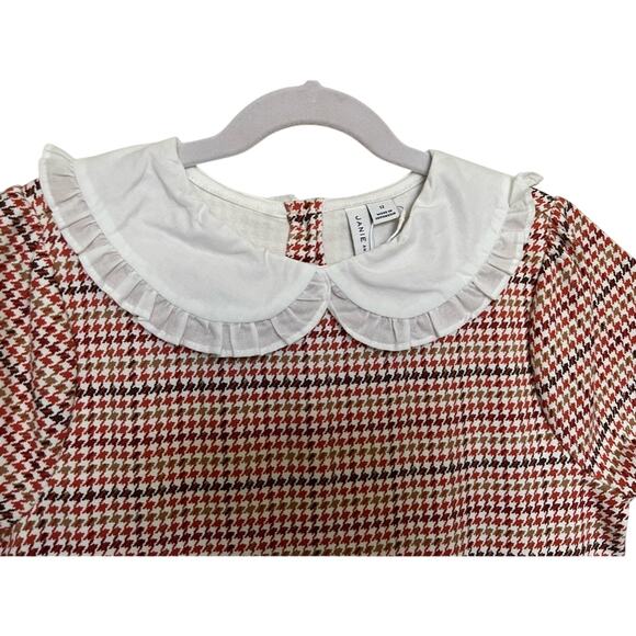 Janie and Jack Houndtooth dress 12 - Picture 5 of 6